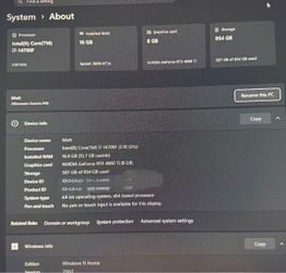 Alienware Aurora R16 W/Accessories