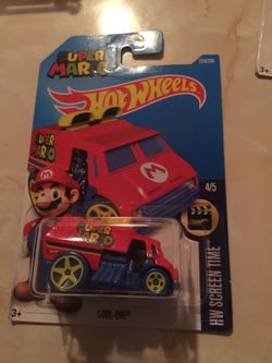 2016 hot wheels Mario Bros...