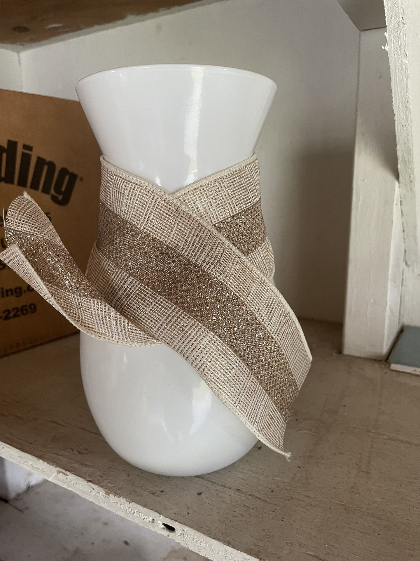 White Vase