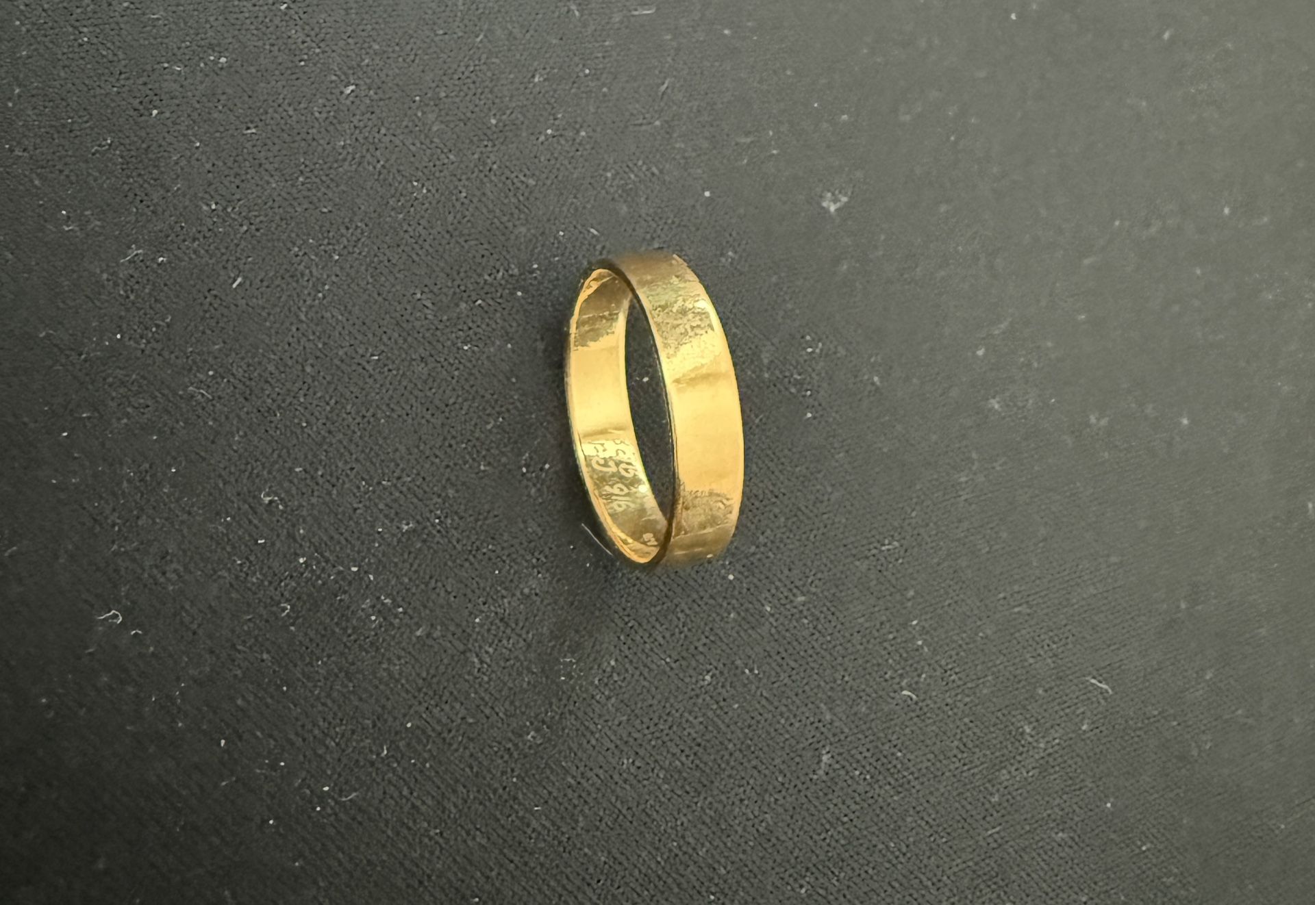22k Plain Gold Ring