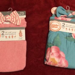 Baby Girl Wrap Set