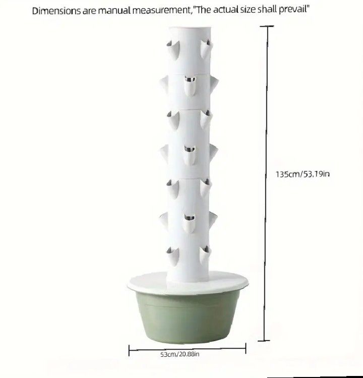 Urban Hydroponic Systems Hydro Tower 50 Holes. New! Gardening Pot