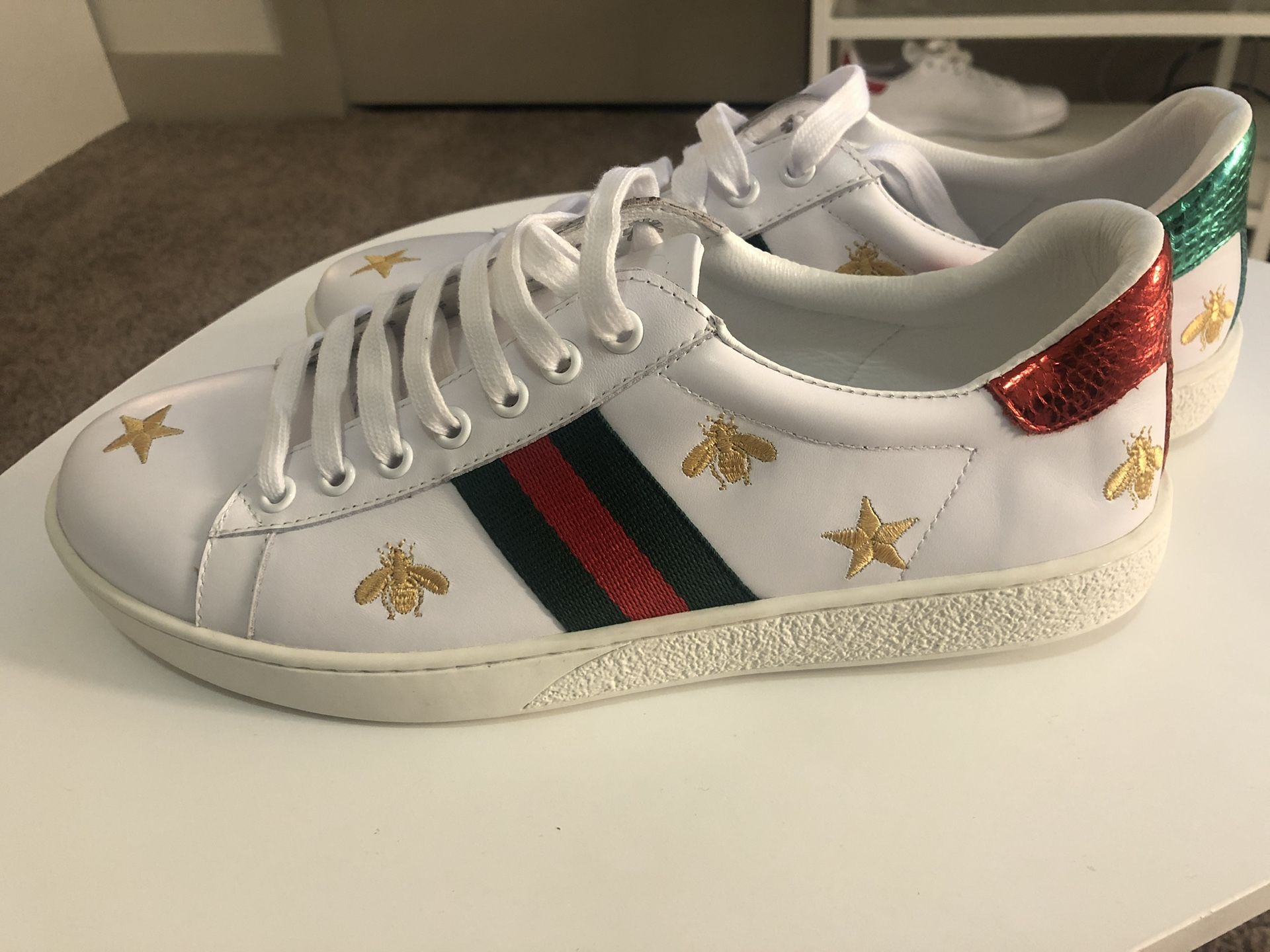 Gucci Men’s Ace Embroidered sneaker size 10.5