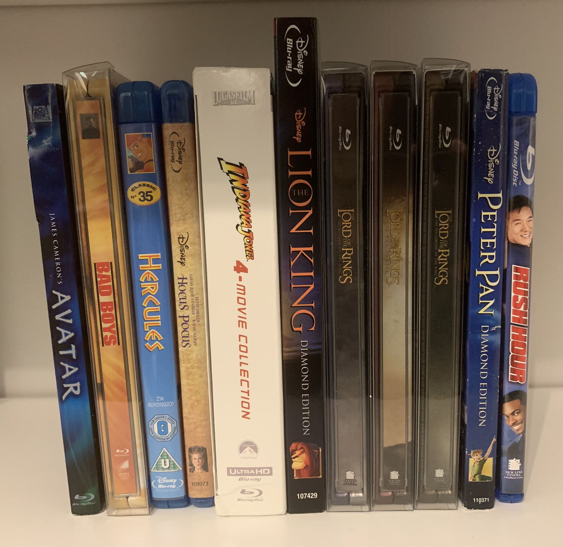 Blu-rays (see description for pricing)