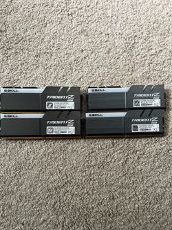 Trident z ddr4 3200 8gb sticks