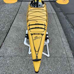 Current Designs, Vision 130 Kayak in Mango - Ultralight, Just 40lbs, Perfect for the NW!