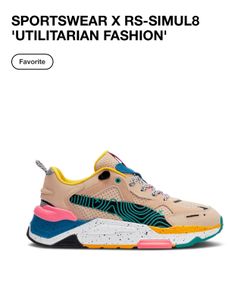 Puma sportswear x RS-Simul8 'Utilitarian - Size 12