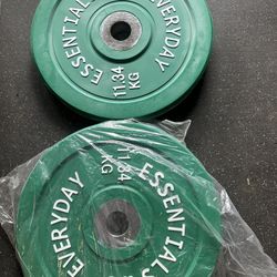 25lb olympic bumper plates