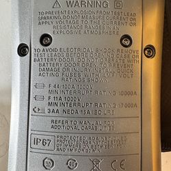 Fluke multimeter