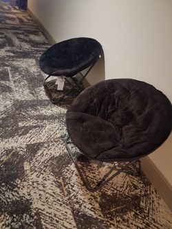 Set of 2 Saucer Chairs