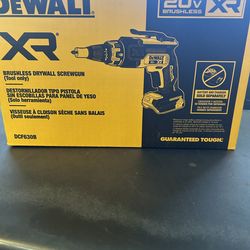 DEWALT XR 20V MAX Lithium-Ion Cordless Brushless Screw Gun (Tool Only)