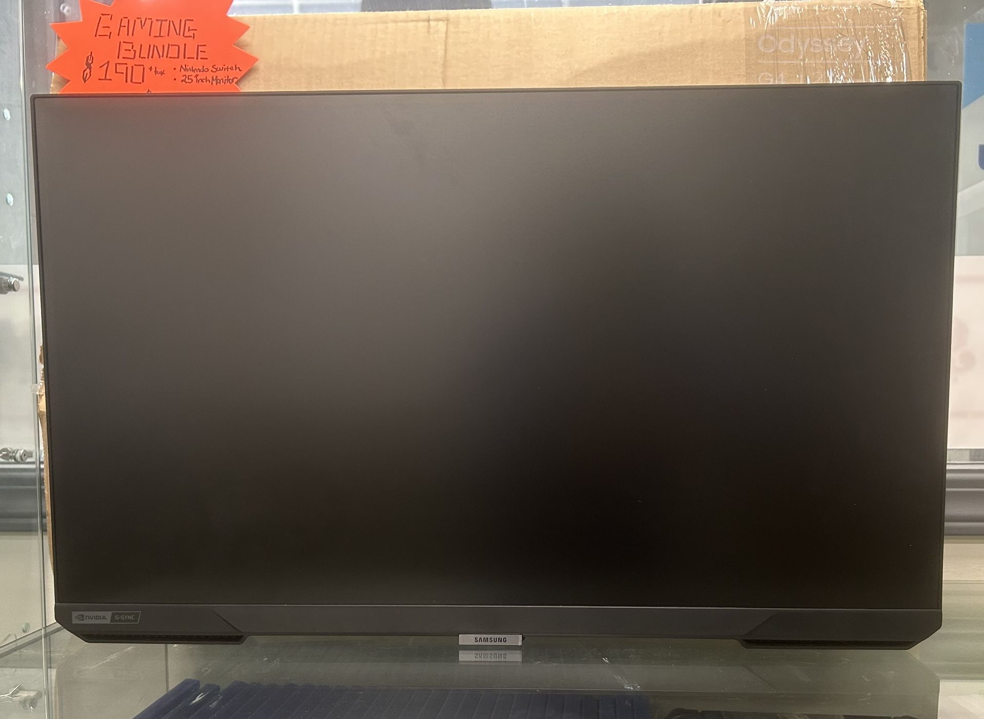 Gaming Monitor with Switch Bundle 
