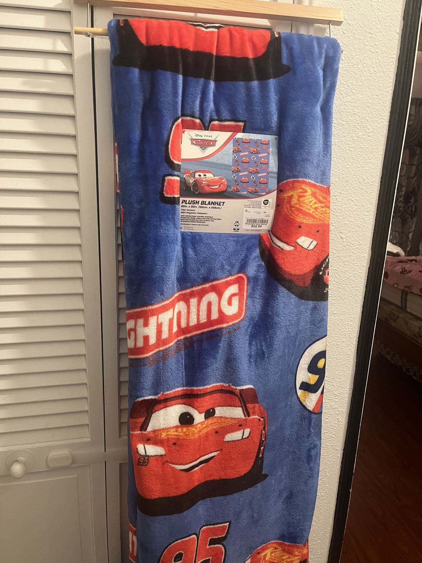 Cars Twin Size Blanket