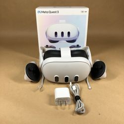 Meta Quest 3 128GB Standalone All-in-One VR Headset S3A