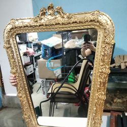 Vintage Gold Mirror