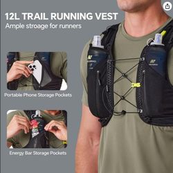Hydration Running Vest Size XL