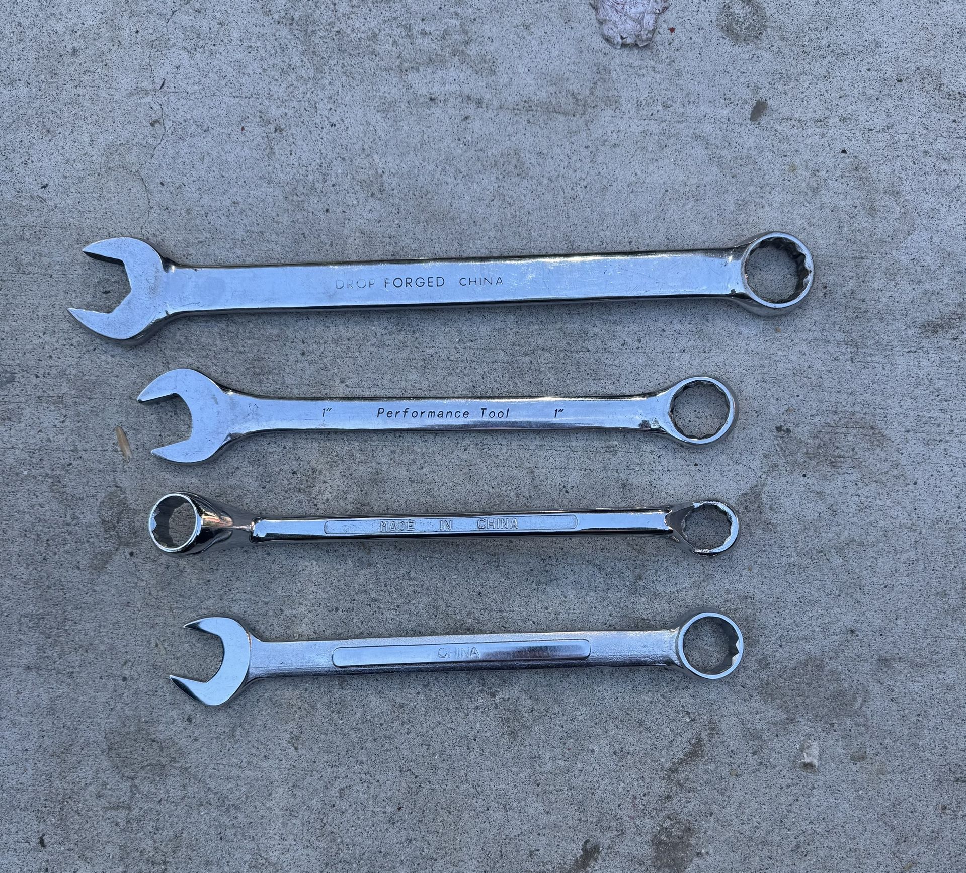 Mixed Set Of Wrenches 