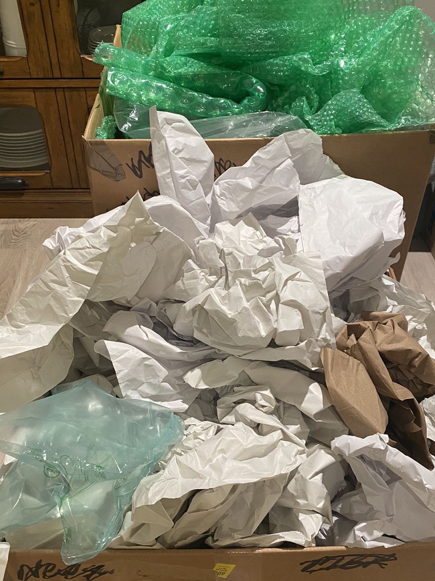 ****Free! Packing Paper Supplies/ Bubble Wrap