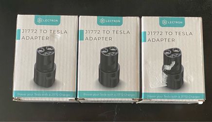 Lectron J1772 to Tesla EV charger adapter