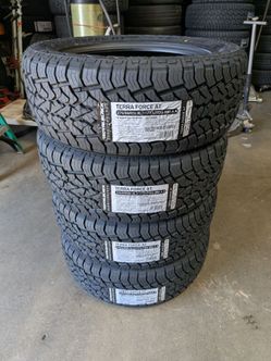 275 55 20 ALL TERRAIN TIRES