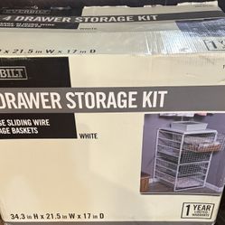 Everbilt 4 drawer storage kit