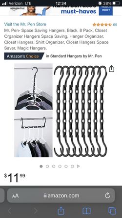 Space-saving Clothes Hangers