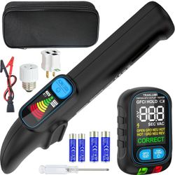 Circuit Breaker Finder Tool with Electrical GFCI Outlet Tester, Electrical Circuit Tracer Kit
