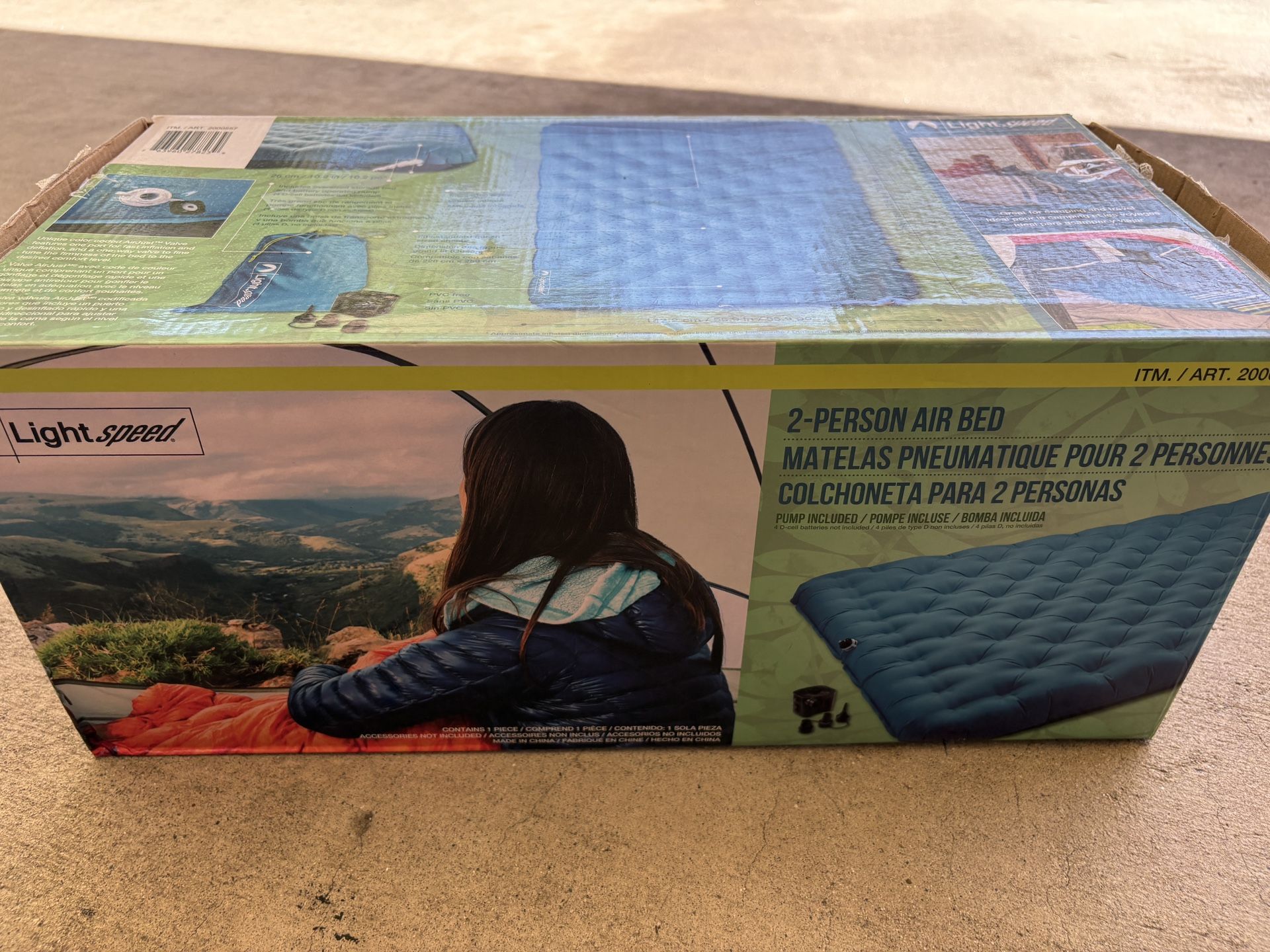 Light Speed 2 Person Air Mattress