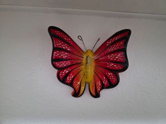 Mexican Ceramic Pottery Butterfly