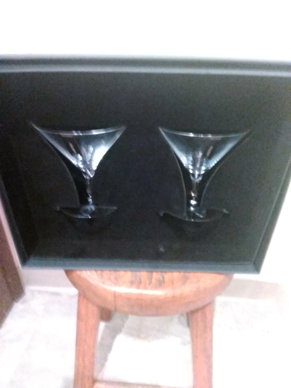 Waterford martini glasses