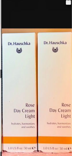 2 X Dr. HAUSCHKA ROSE DAY CREAM 1oz/ 30 ml (Complet)