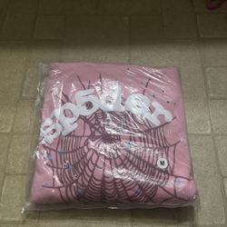 Pink Sp5der Hoodie 