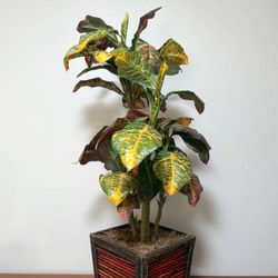 Nearly Natural 38 Inch Croton Artificial Plant Tree