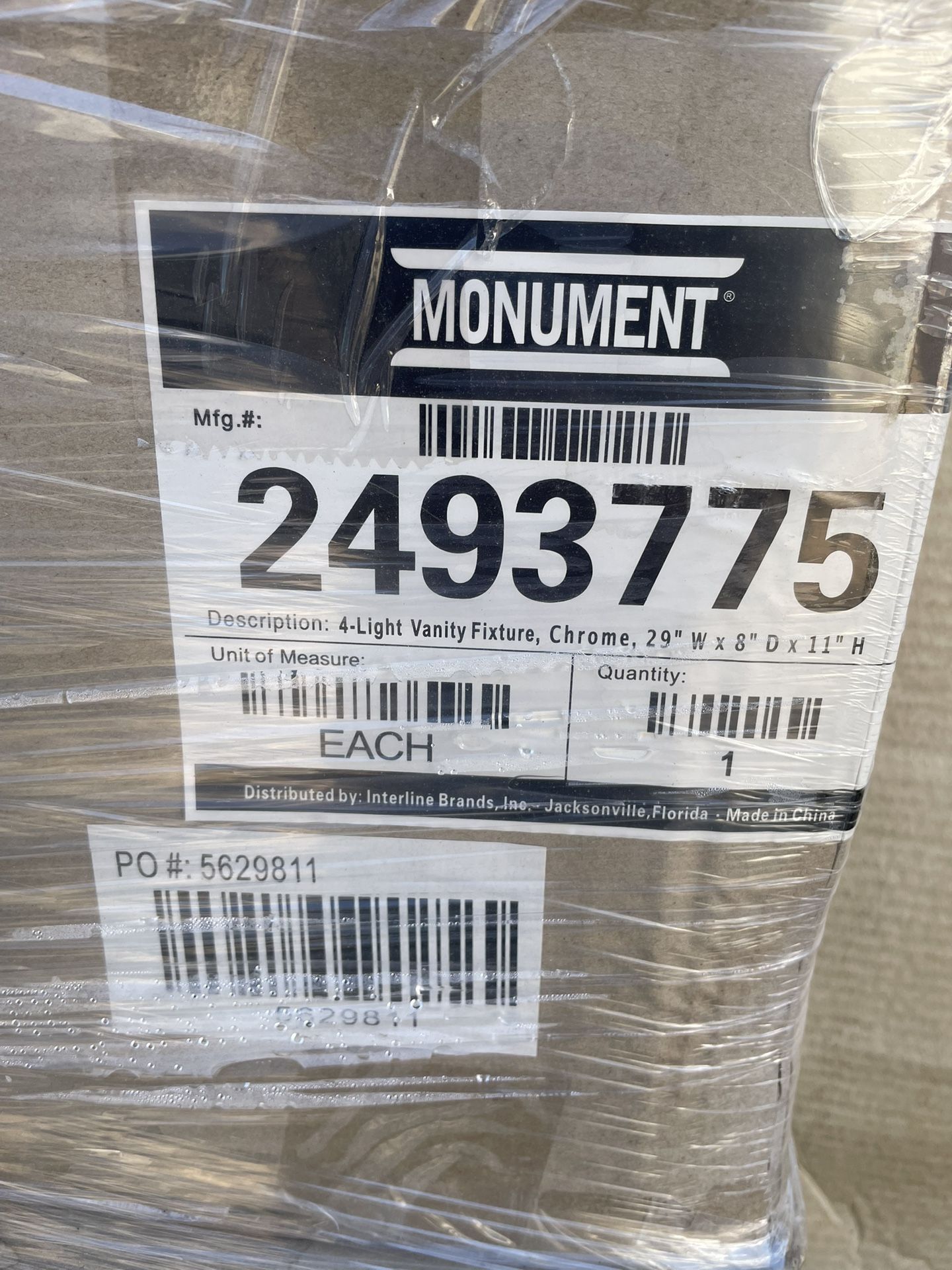 4- Light Vanity Fixture