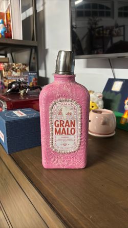 Custom pink bottle