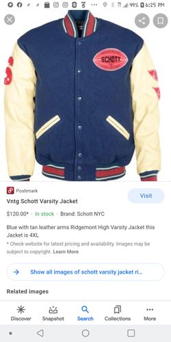 Schott varsity jacket by Ridgemont High