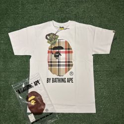 Bape X Burberry Bape T Shirt 