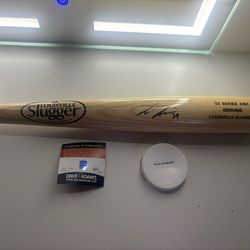 Kevin Kiermaier Signed Louisville Slugger Bat – COA