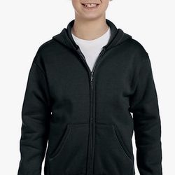 Hanes Boys' Eco Smart Zip Hoodie, Youth XL (18-20)