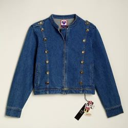 Minnie Majorette Denim Jacket, Created for Macy's ( Size Small)