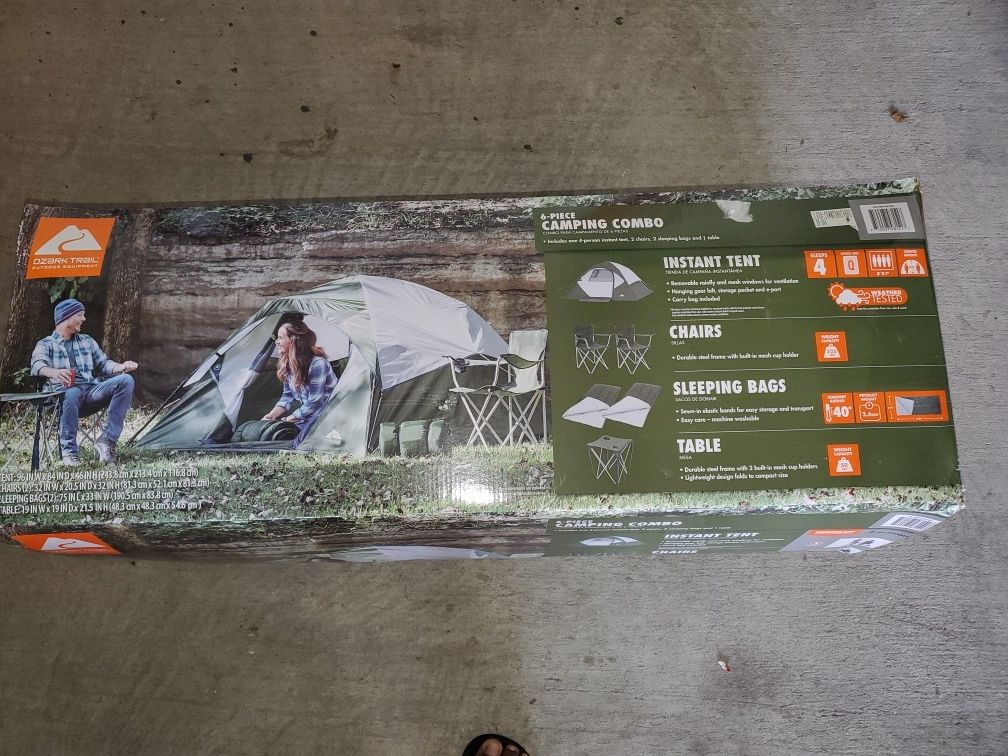 OZARK 6 Pcs Camping Combo