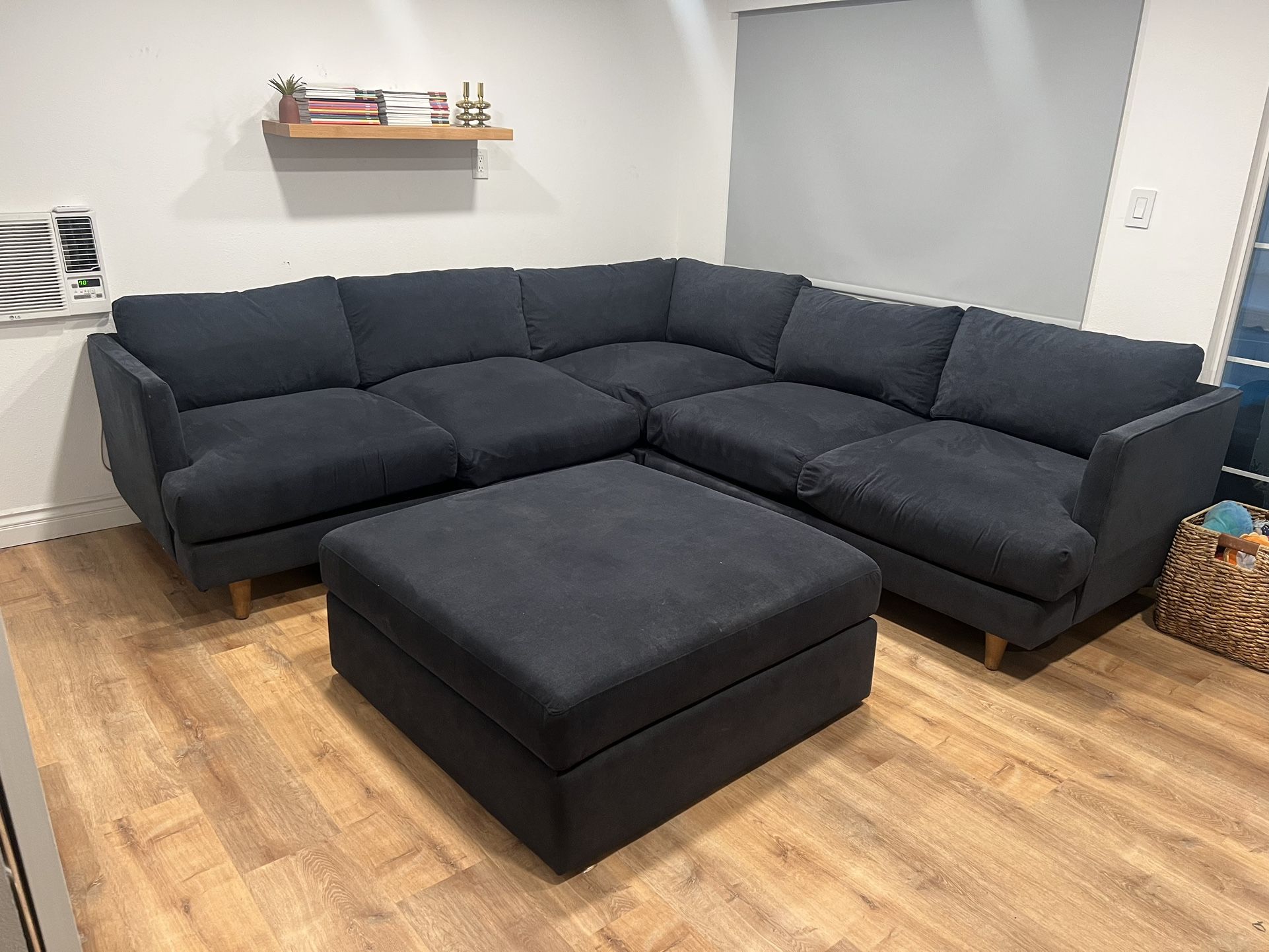 Living Spaces L Couch Sectional