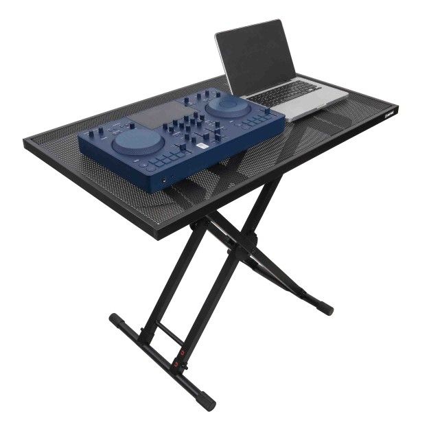 ProX T-KSTU4024, 40" x 24" Utility Music Keyboard X Stand Table Top Add on for DJ Controllers and Laptops
