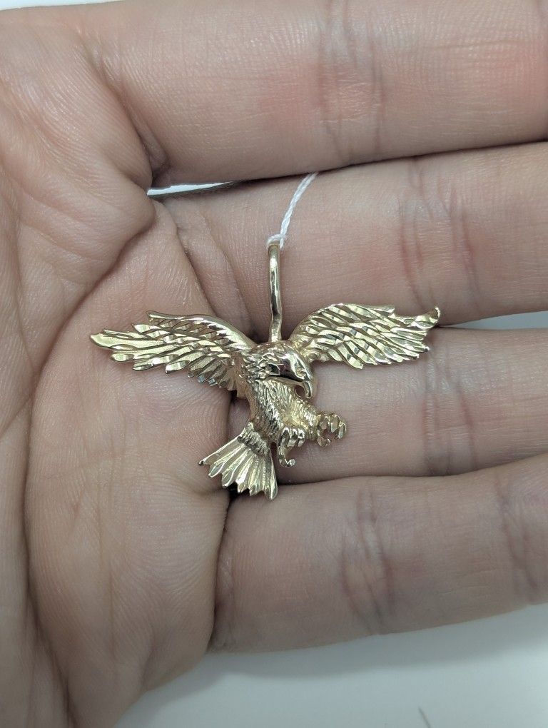 Yellow Gold Eagle Pendant 4.90g 14kt