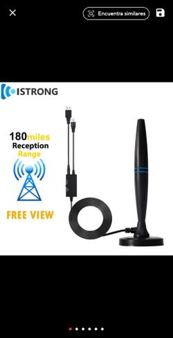 Indoor TV Antenna / Antena Interior Para Televisor