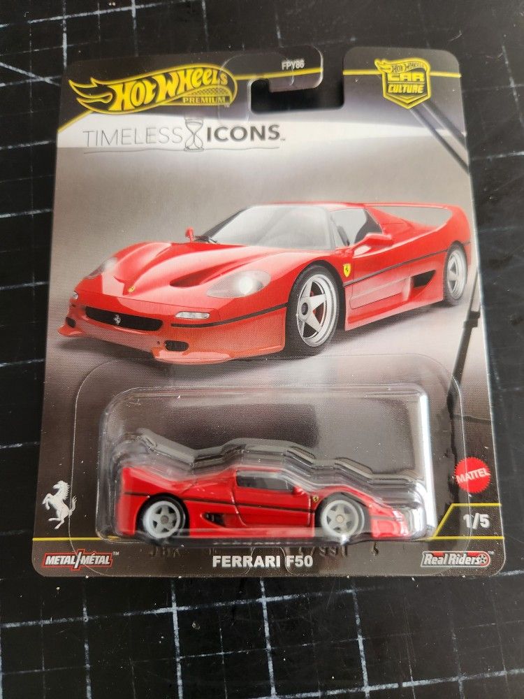 Hotwheels Ferrari F50 Premium
