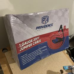 Providence Automotive 20’ Jumper Cables NEW