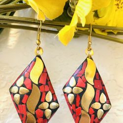 Handmade Tibetan Earring