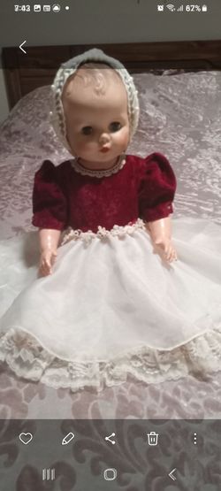 Vintage doll, 24 inches high.