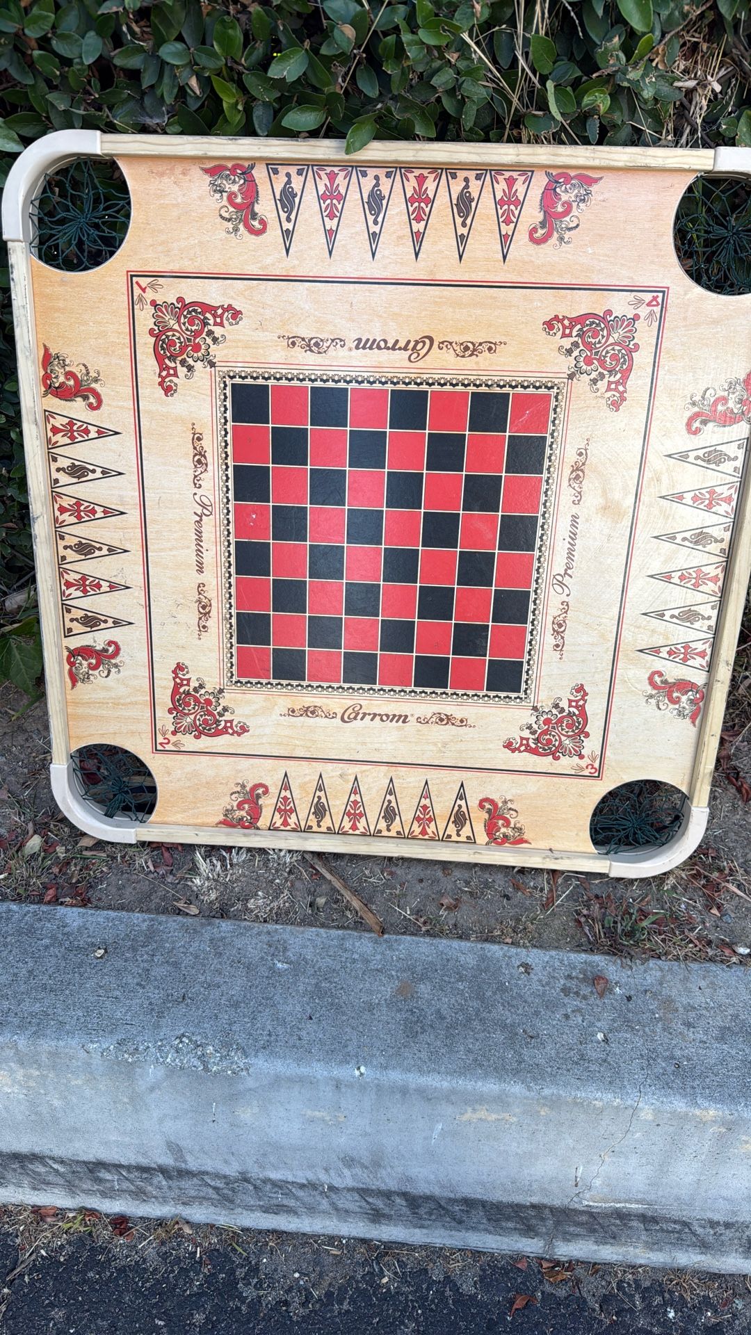 Carrom Game Board Vintage